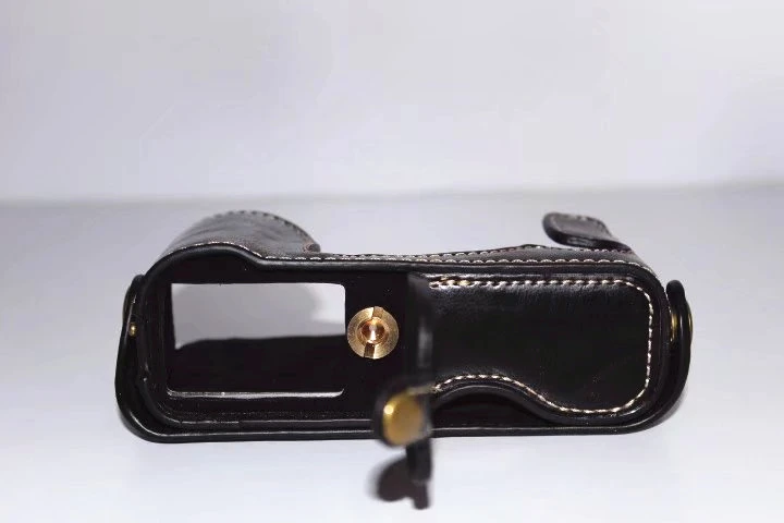 Новинка PU кожа Половина Чехол для Fujifilm XA3/XA10 цифровой зеркальной X-A3 X-A10 Камера хальд тела чехол с ремешком