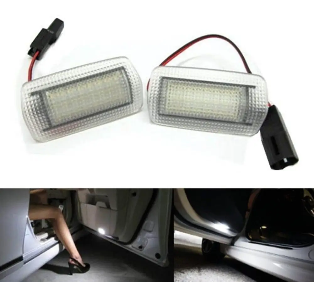 

6000K White LED Courtesy Footwell Step Side Door Light For Prius Venza Sequoia BRZ