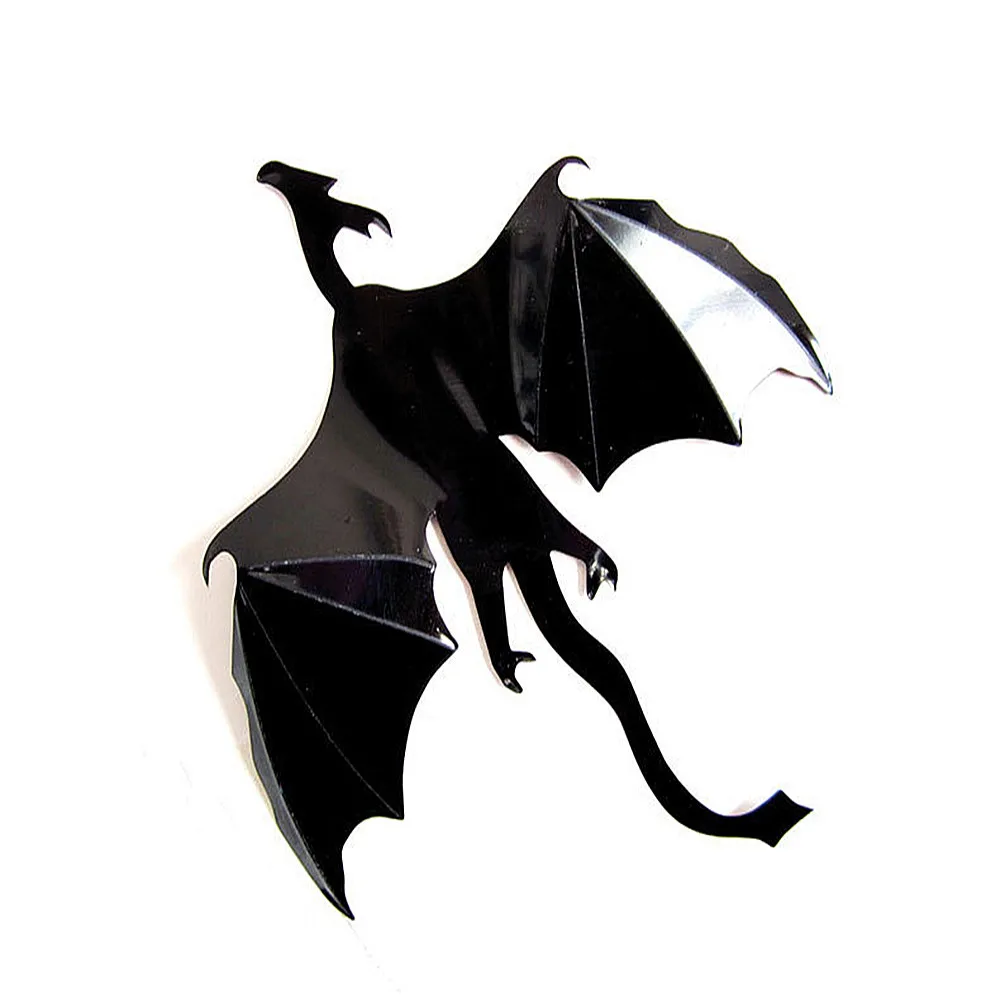 

7Pcs / Halloween dragon Lot Gothic Wallpaper Stickers Game Power inSpired 3D Dragon For Bedroom Decoration papel de parede A20
