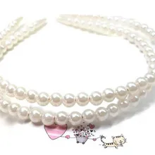 Модные женские свадебные искусственные жемчужные бусины, повязка на голову, вечерние тиара, подарок, жемчужные бусины,, Dropship