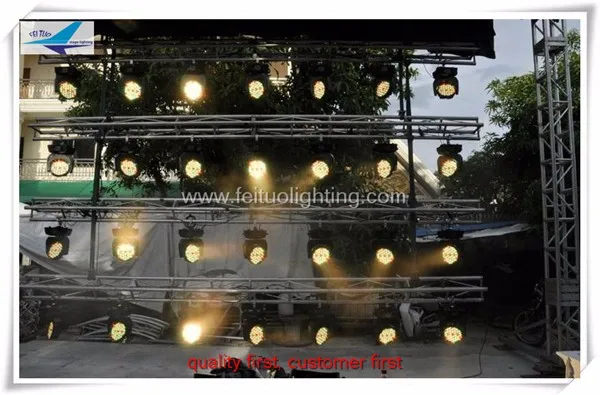 6 xlot dj перемещение головы мыть 108x3 Вт led Лира перемещение головы rgbw свет этапа DMX-512, master/Slave, звуковая активация, авто