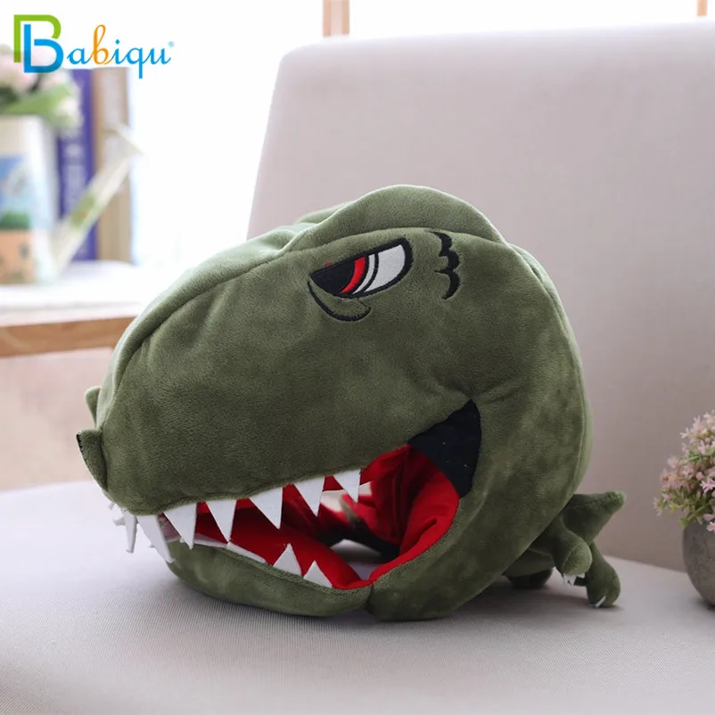 Babiqu Hot Sale Creative Dinosaur Shark Headgear Cute Staffed Caps Simulation Animal Plush Dolls Soft Toys Kids Christmast Gift Babiqu Hot Sale Creative Dinosaur Shark Headgear Cute Staffed Caps Simulation Animal Plush Dolls Soft Toys Kids Christmast Gift