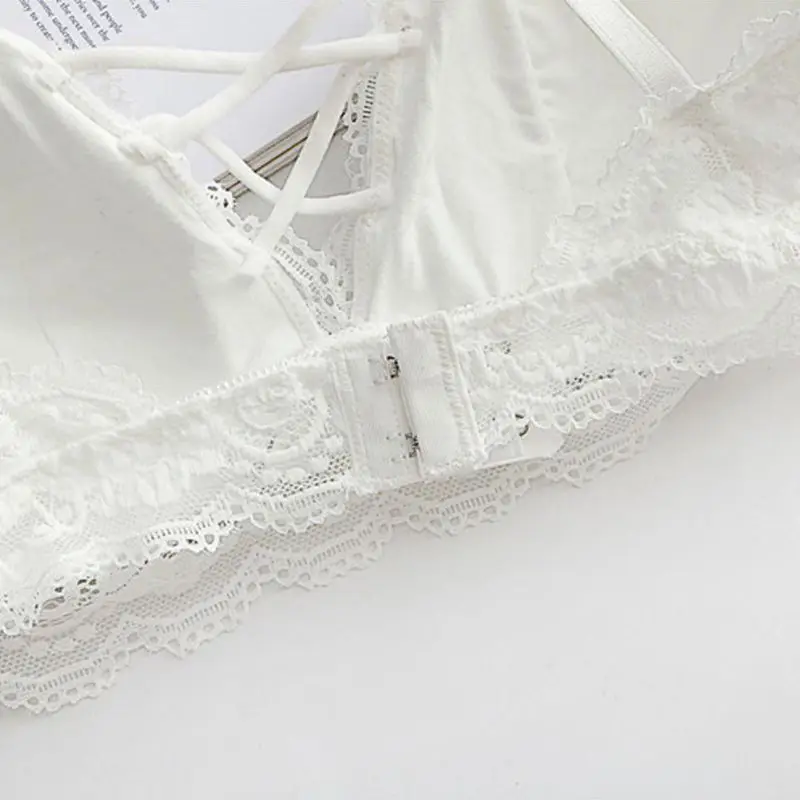 Women Sexy Tube Top Women Brassiere Bustier Dentelle Bretelles Seductive Strappy Lace Bralette Top