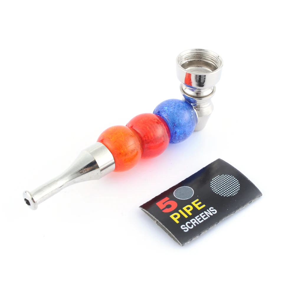 1PCS 89mm 30g Small Smoking Pipes With Filter Creative Design Jamaica