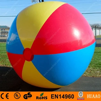 

Free Shipping 2m(78 inch) Giant Commercial PVC Rainbow Beach Ball Inflatable Beach Ball for sale