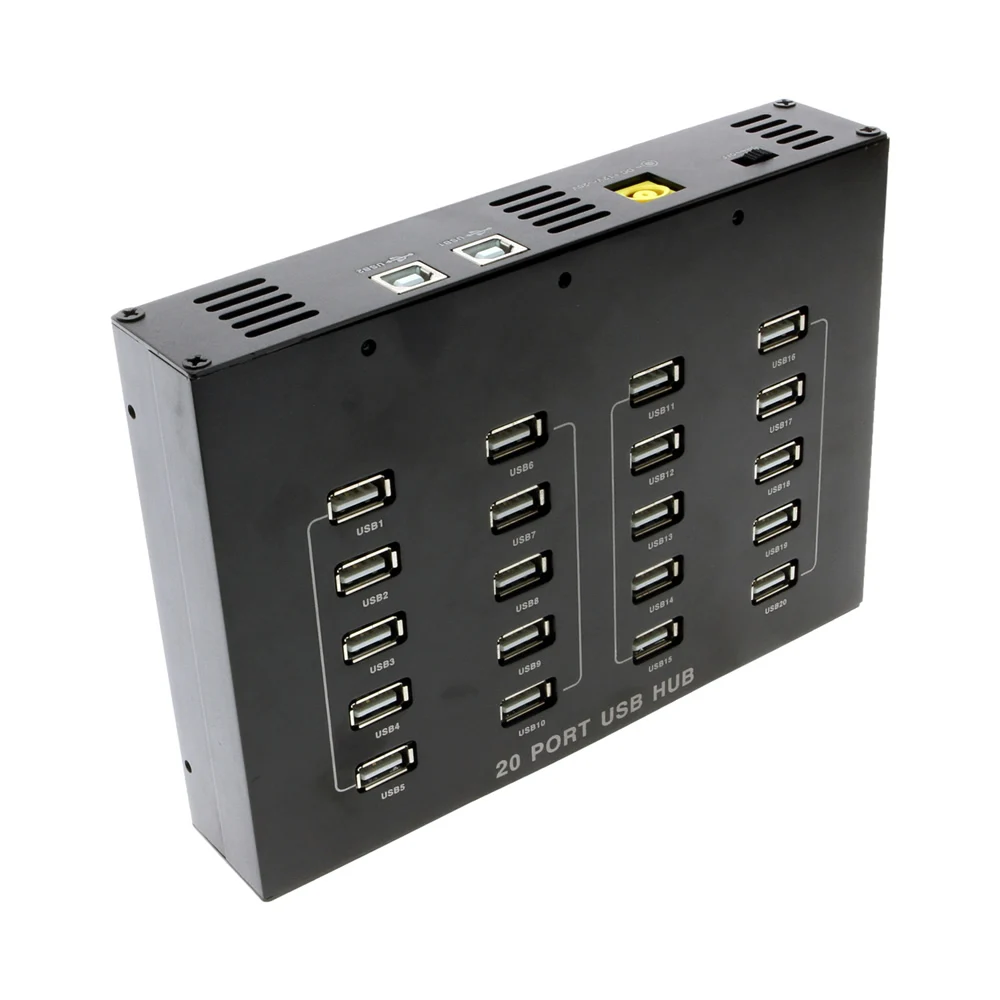 2016 Industrial level 20 ports hub for USB device usb 2.0 hub for