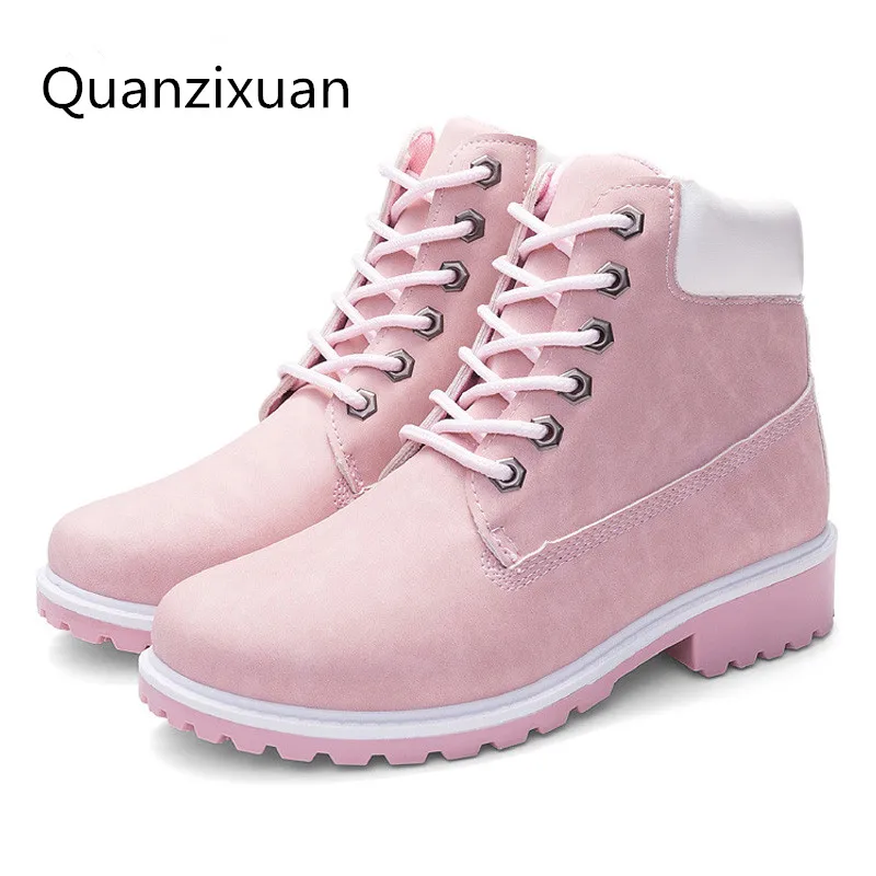 

2019 New Ankle Boots For Women Winter Boots For Martin Boots Plush Warm Women Boots Female Winter Shoes Women Shoes Plus Size 42