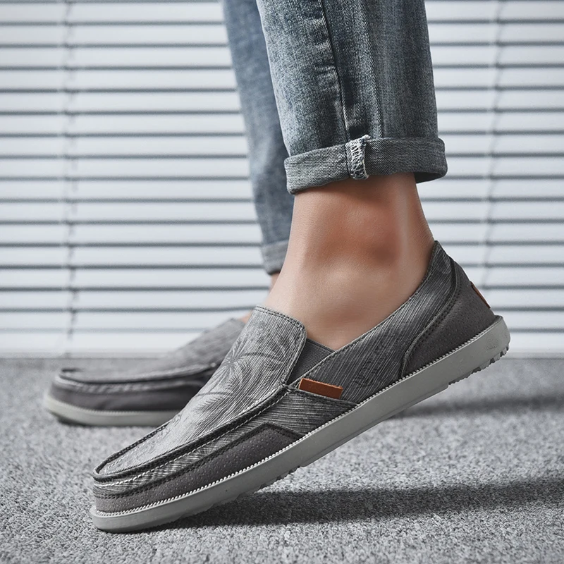 

Sneakers Men Canvas Loafers Men Summer Size 39-47 Male Shoes Adult Khaki Mens Shoes Casual Slip-On Canvas Shoes Men Sneakers