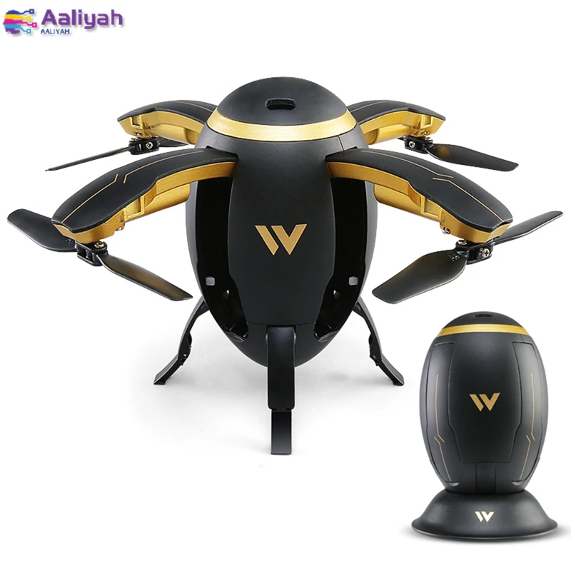 

Folding RC Drone Quadcopter Aircraft Helicopter Transformable Egg G-Sensor Wide Angle HD Camera Altitude Hold 4 Channel 2.4GHz