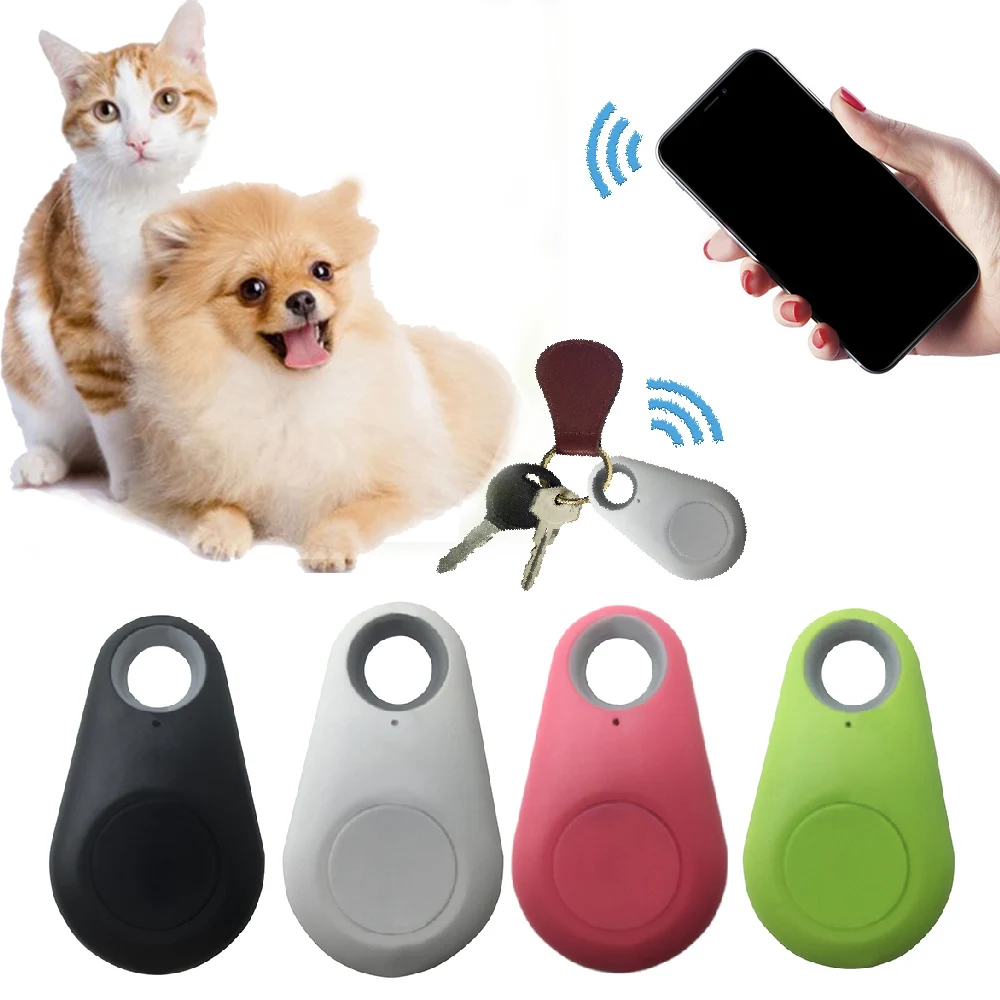 

Pets Smart Mini GPS Tracker With Battery Anti-Lost Waterproof Bluetooth Tracer Keys Wallet Bag Kids Trackers Finder Equipments