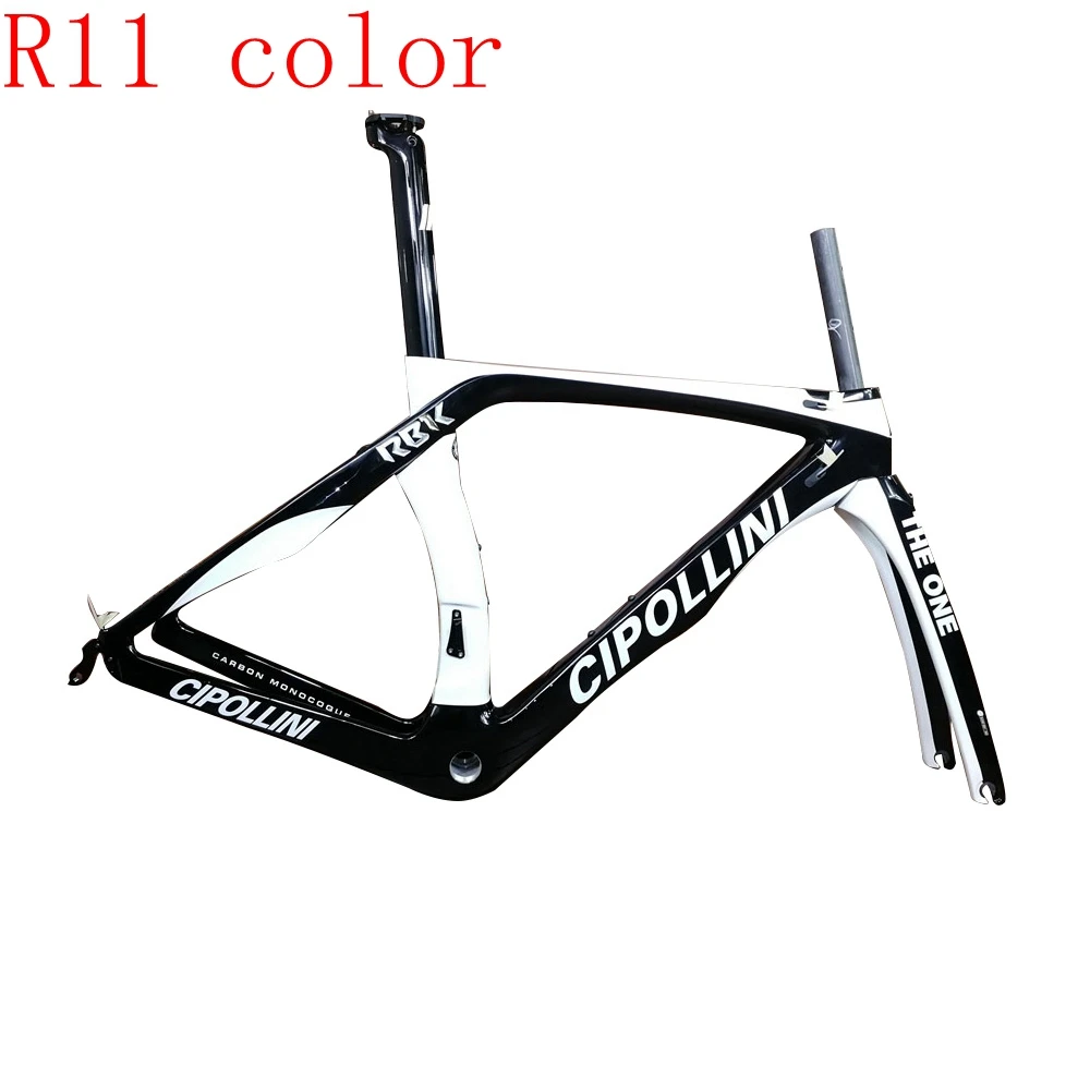 

2018 NEW Cipollini RB1K the one black white green red pink T1100 3k 1k carbon road frame racing carbon road bicycle frameset