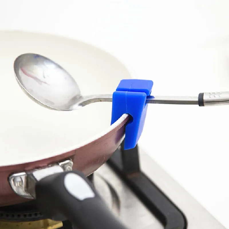 

Kitchen Cooking Tools Convient Pot Pan Spoon Stand Holder Racks Ladle Spoon Storage Rack