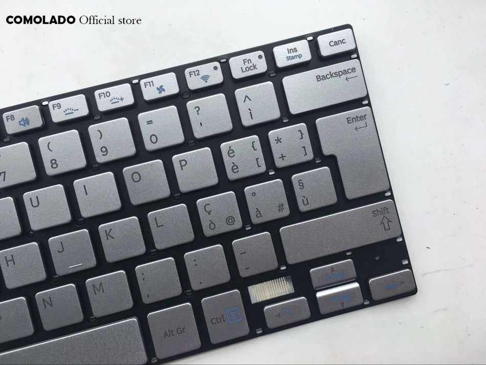 IT Italian keyboard For Samsung 730U3E NP730U3E 740U3E NP740U3E Silver Laptop Keyboard IT Layout (2)