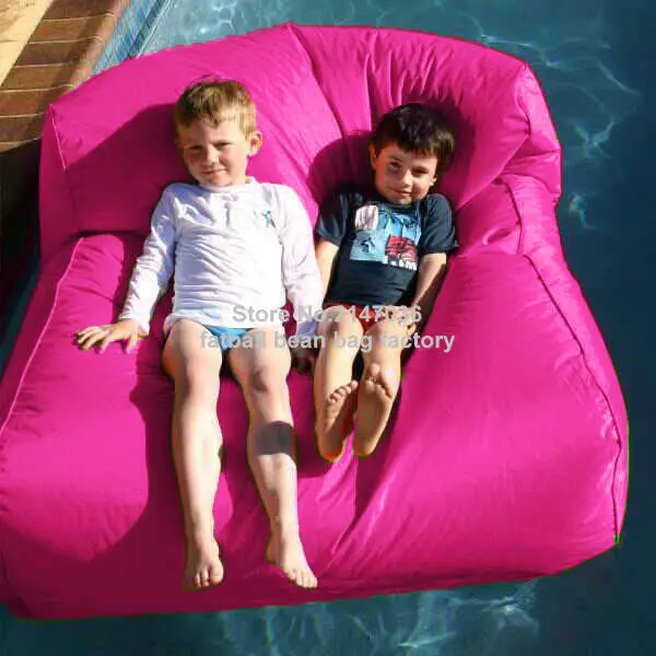 Pacific Grey oversized luxury comfortably accommodate two adults float beanbag, pool floating bean bag outdoor furniture sofa Pacific Grey oversized luxury comfortably accommodate two adults float beanbag, pool floating bean bag outdoor furniture sofa