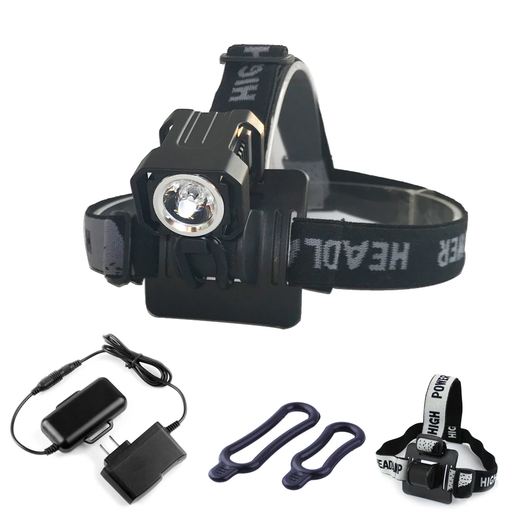 

High Power LED Head Lamp XML-L2 Led Headlamp Headlight Waterproof Head Torch lampe frontale 2 in 1 Rechargeable Bike Front Light