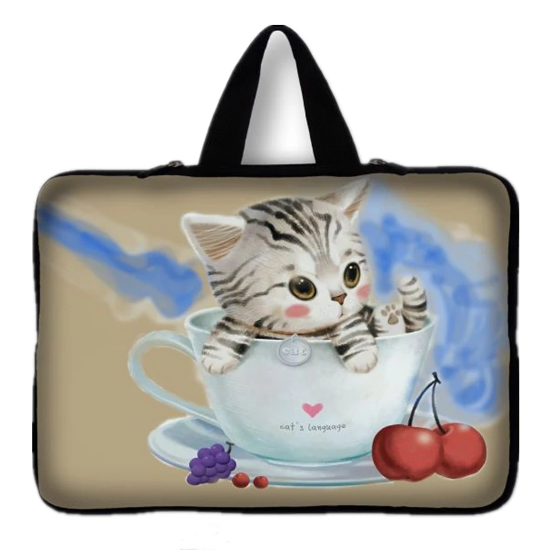 2015 Cat ноутбук сумка Тетрадь Smart Cover для Ipad Macbook Laptop Sleeve 15 "15.4" 15.5" 15.6 "Сумка для ноутбука #10