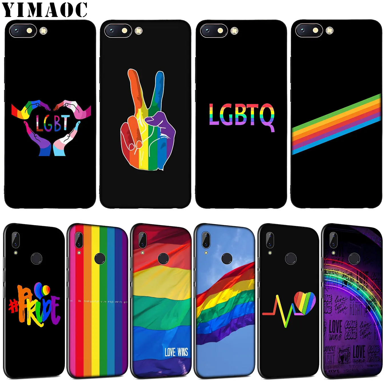 Мягкий силиконовый чехол YIMAOC для телефона ЛГБТ любовь это TQ Xiaomi Redmi K30 K20 8A 7A 6A 5A S2 GO