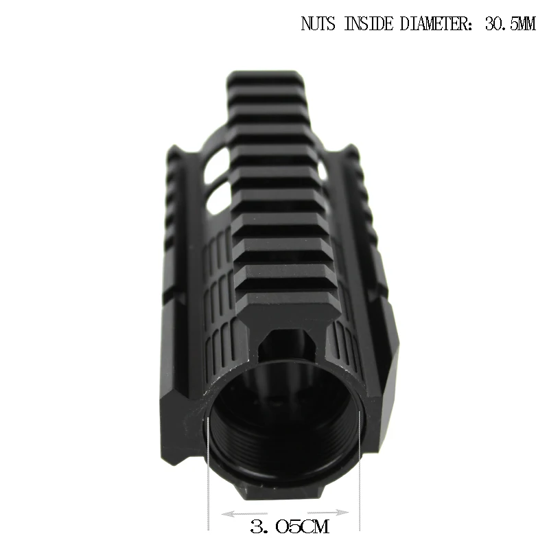 - de para Airsoft Alta Qualidade Polegada Handguard Sistema Ferroviário & Combinação Terno bk Aeg m4 - M16 Cqb 4.0 11 Alta qualidade cqb 4.0 polegada handguard sistema