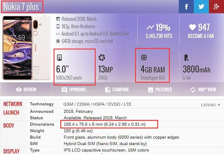 Для NOKIA 7 Plus Задняя крышка батареи Металлическая Дверь Корпус для Nokia7 плюс задняя панель Замена запасные части