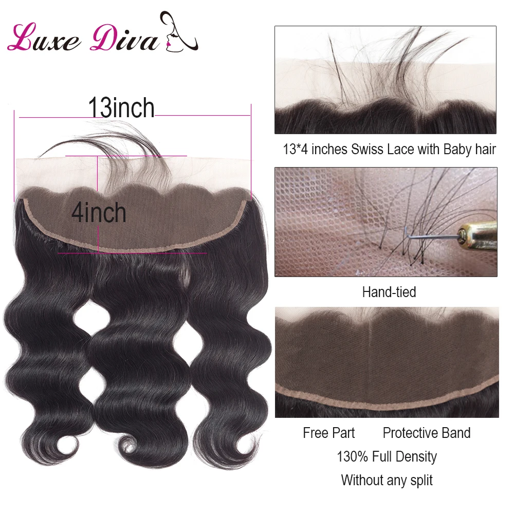 LUXE DIVA Bundles with Frontal Straight Hair Bundles with Frontal Brazilian Human Hair Bundles with Frontal Closure Remy Hair LUXE DIVA Bundles with Frontal Straight Hair Bundles with Frontal Brazilian Human Hair Bundles with Frontal Closure Remy Hair
