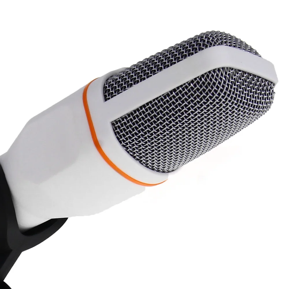 MEMTEQ профессиональный микрофон профессиональный звук Подкаст студийные микрофоны для компьютера ПК ноутбука Skype MSN караоке+ PC белый