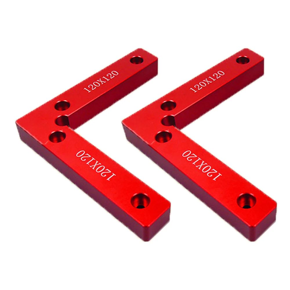

2PCS Woodworking Tools Precision Right Angle Positioning Clip Right Angle 90 Degree Positioning Block Woodworking Combination