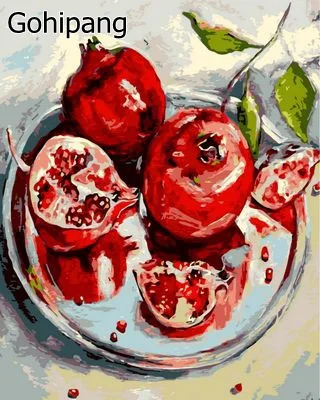 

Framless arrival unique gift Digital Oil Painting On Canvas painting by numbers decorative picture Abstract still life of fruit