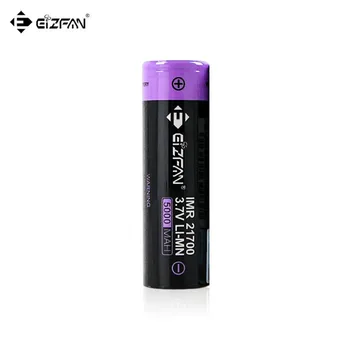 

EIZFAN 21700 Battery 5000mAh 15A for Joyetech ESPION Solo Vaporesso Armour Pro Geekvape Blade Eleaf iStick Pico S 21700 Mod E16