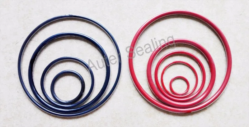 ATAU ukuran FEP+FKM FEP- ORING Cincin karet O-ring