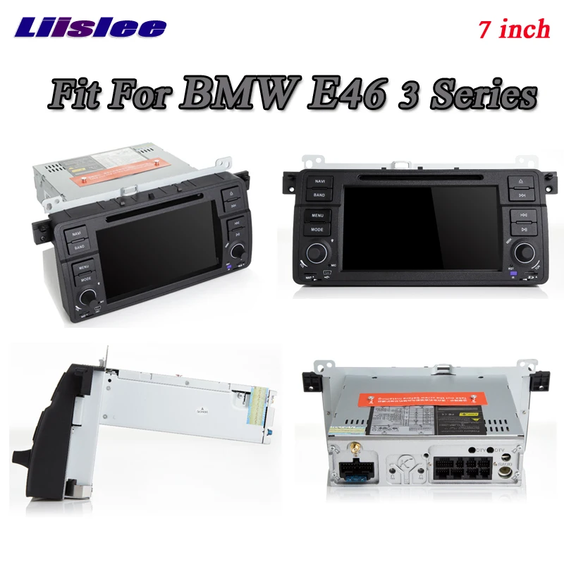 Clearance Liislee For BMW 3 E46 318 320 M3 Stereo Radio 3G Canbus BT DVD Player GPS MAP Navigation 1080P HD Screen System Original NAVI 3