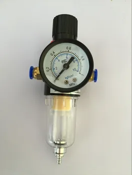 

AFR2000 Air Pressure Regulator Water Separator Trap Filter Airbrush Compressor with Fittings