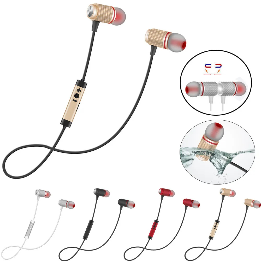 

Sports Bluetooth Earphone Wireless Headphones Magnetic bluetooth Stereo Headset For Xiaomi iPhone Samsung Ecouteur Auriculare