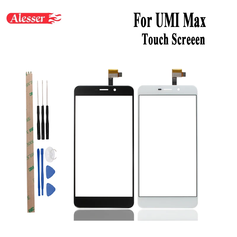 

Alesser For UMI Max Sensor Touch Screen Perfect Repair Parts Touch Panel+Tools For UMI Max Screen Digitizer