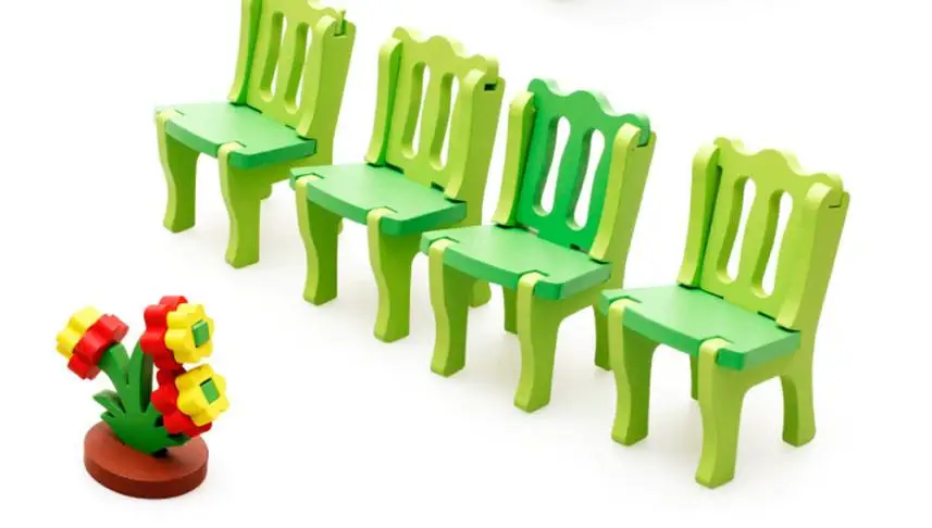 2017 Nuevo niños educativos verde juguete de madera 3D rompecabezas Juguetes tabla silla cómoda brinquedos educativos el precio más bajo 2017 Nuevo niños educativos verde juguete de madera 3D rompecabezas Juguetes tabla silla cómoda brinquedos educativos el precio más bajo