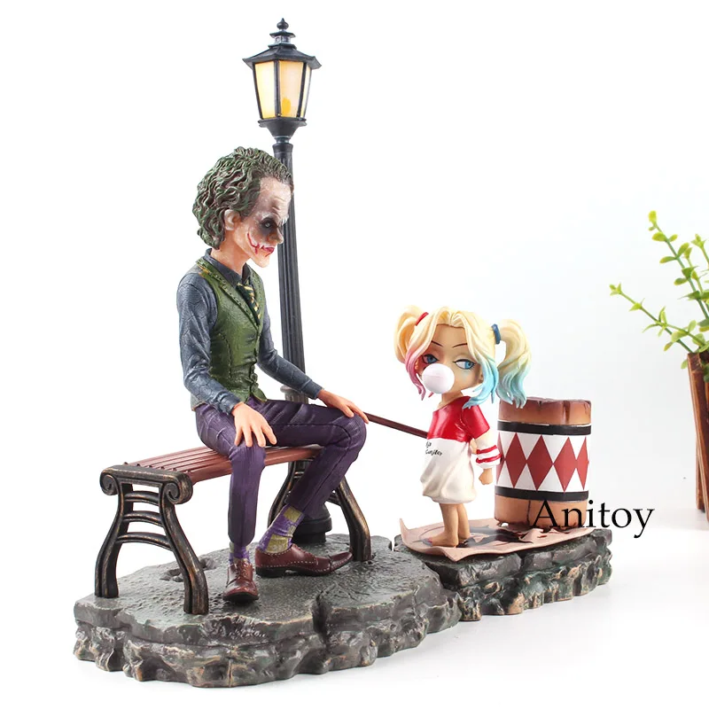 

DC Comics Toys Action Figures Harley Quinn & Joker Figure Suicide Squad PVC Decoration Figure Home Collection Model Toys Dolls