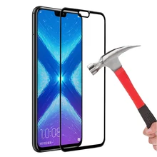Szkło hartowane 3D dla honoru 8X 8C 8A 8 Lite Honor8x X8 globalne szkło ochronne ochronne ochraniacz ekranu Honer hono homo