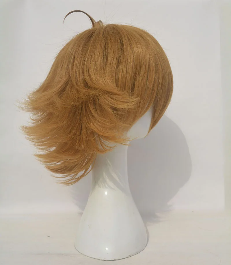 Высокое качество волтрон пидж парик короткий светильник коричневый термостойкие синтетические волосы парики+ парик крышка