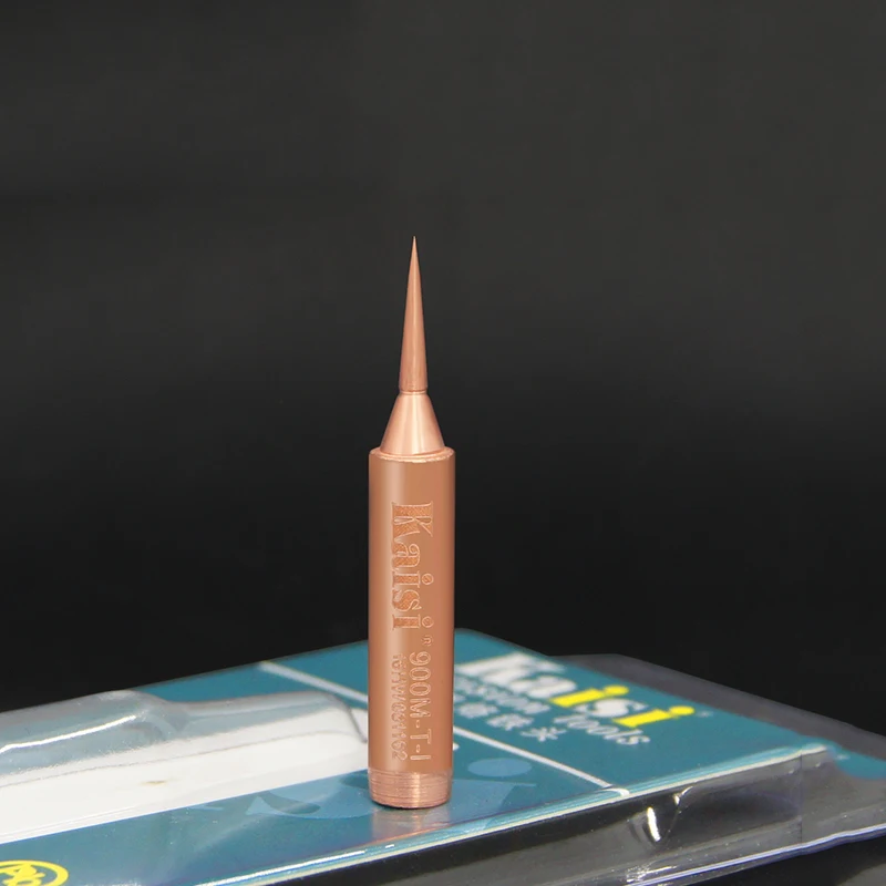 Kaisi Original Oxygen-free Copper Soldering Iron Tip 900M-T-I 900M-T-IS For Solder Station Tools Iron Tips Special tip durable Kaisi Original Oxygen-free Copper Soldering Iron Tip 900M-T-I 900M-T-IS For Solder Station Tools Iron Tips Special tip durable