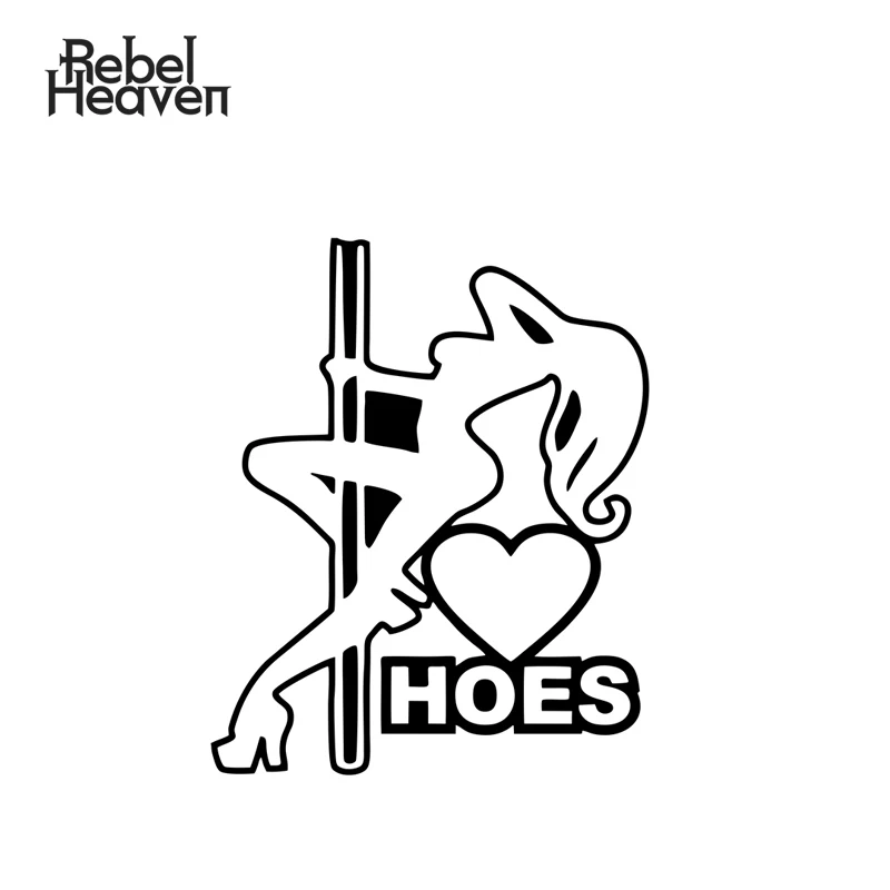 Наклейка для автомобиля Rebel Heaven JDM декоративное окно I LOVE ASIAN GIRLS Love Hoes стриптизерша