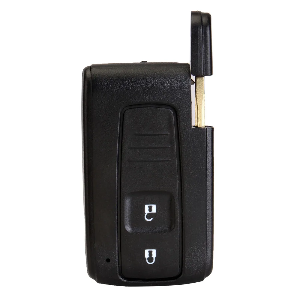 2 кнопки Смарт флип дистанционного ключа чехол+ ключ пустой для Toyota Prius 2004-2009