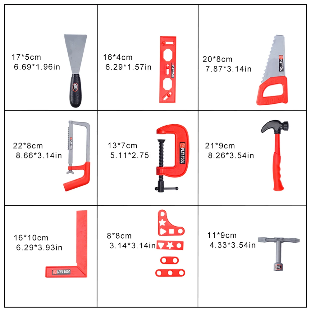 Детский набор инструментов, детский инструмент для ремонта моделирования, дрель, отвертка, набор для ремонта, игровой домик, игрушка для мальчиков и девочек, набор игрушек-пазлов