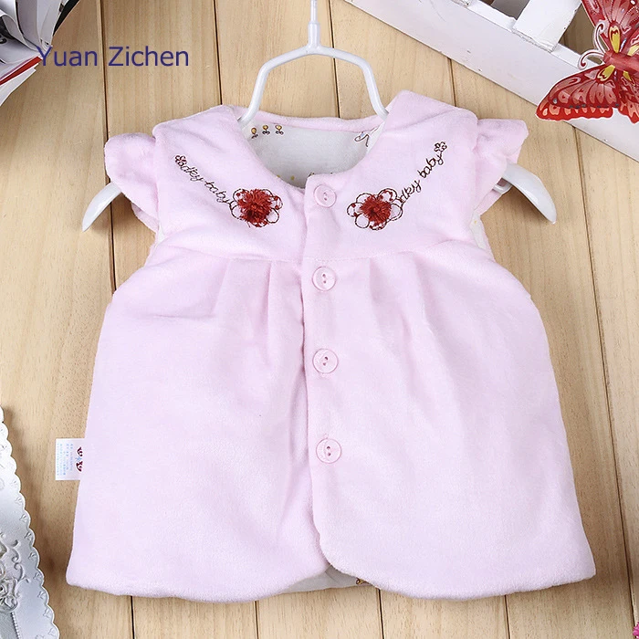 2017 New Baby Girl Outerwear Newborn Autumn Winter Warm Clothing Baby Girl Clothing New Fashion  Waistcoat Vest for Baby Girl
