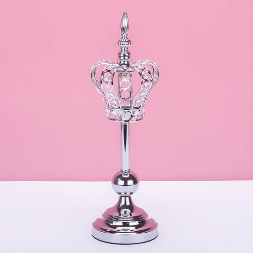 1pcs silver tall Подсвечник десертный стол Декорации для свадьбы домашний торт стенд - Цвет: 1pcs silver tall