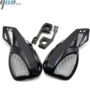 

motorcycle accessories hand guards motocross motorcycle universal plastic 22mm for Yamaha YZF R125 YZF R15 YZF R25 YZF R3 MT-09