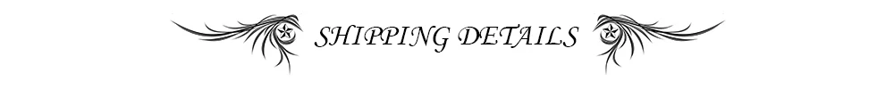 SHIPPING DETAILS