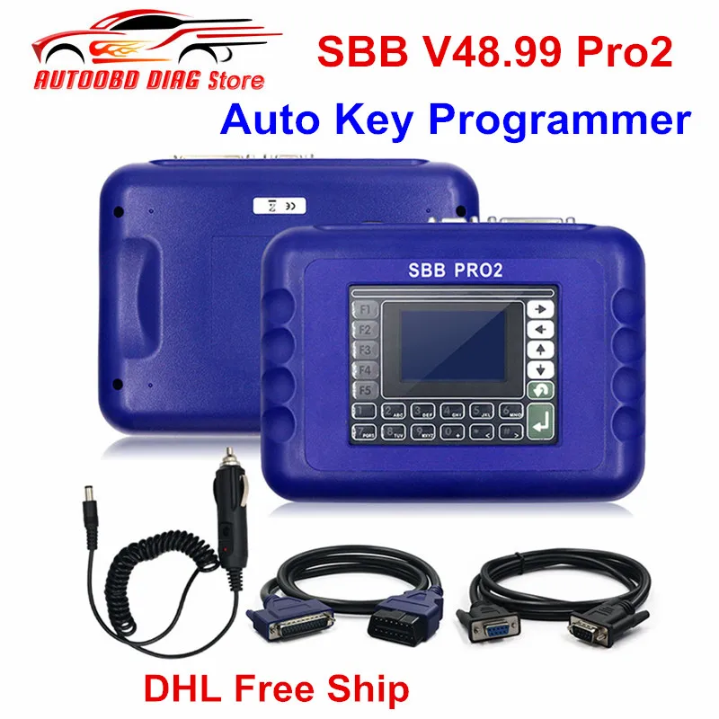 

DHL Free SBB V48.99 Pro2 SBB V46.88 Auto Key Programmer New Key Immobilizer Copy Transponder Chip Better Than SBB V33.02