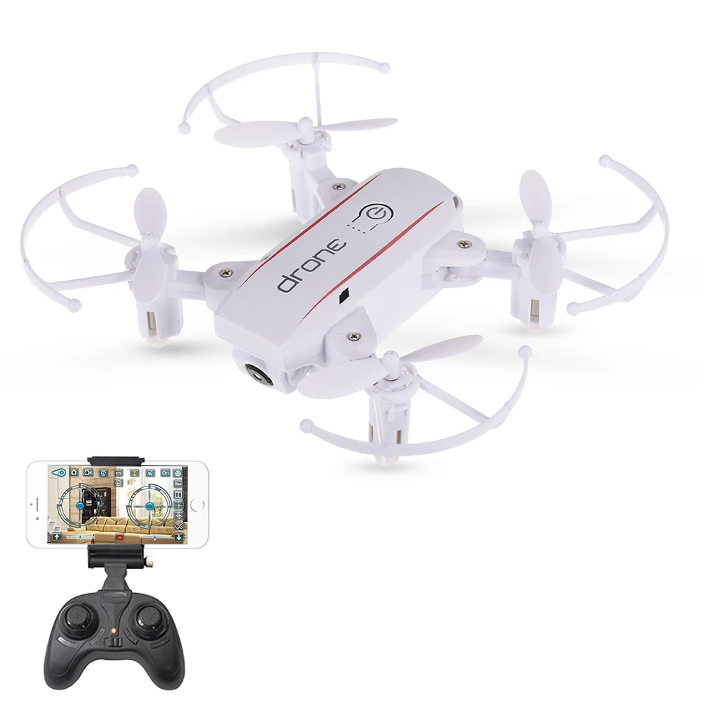 IN1601 2 4G 0.3MP 720P камера Дрон Wifi FPV складной мини удержание высоты RC Квадрокоптер