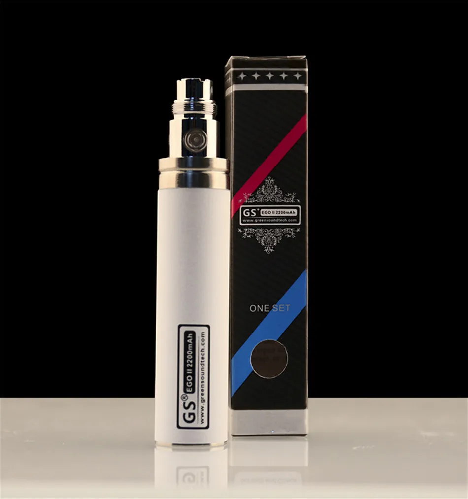 Tanio Oryginalna nowa bateria GS eGo II 2200mAh E papieros 9 kolor… sklep