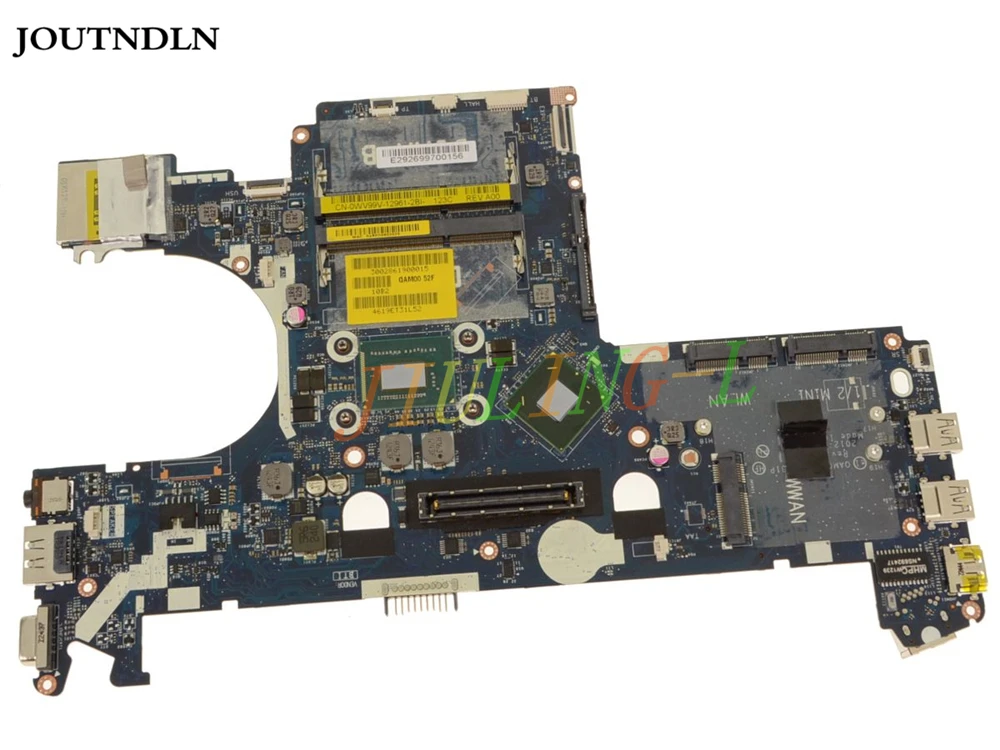 Материнская плата JOUTNDLN для ноутбука Dell Latitude E6230 W/ I3-3110M CPU QAM00 LA-7731P 0WV99V WV99V |
