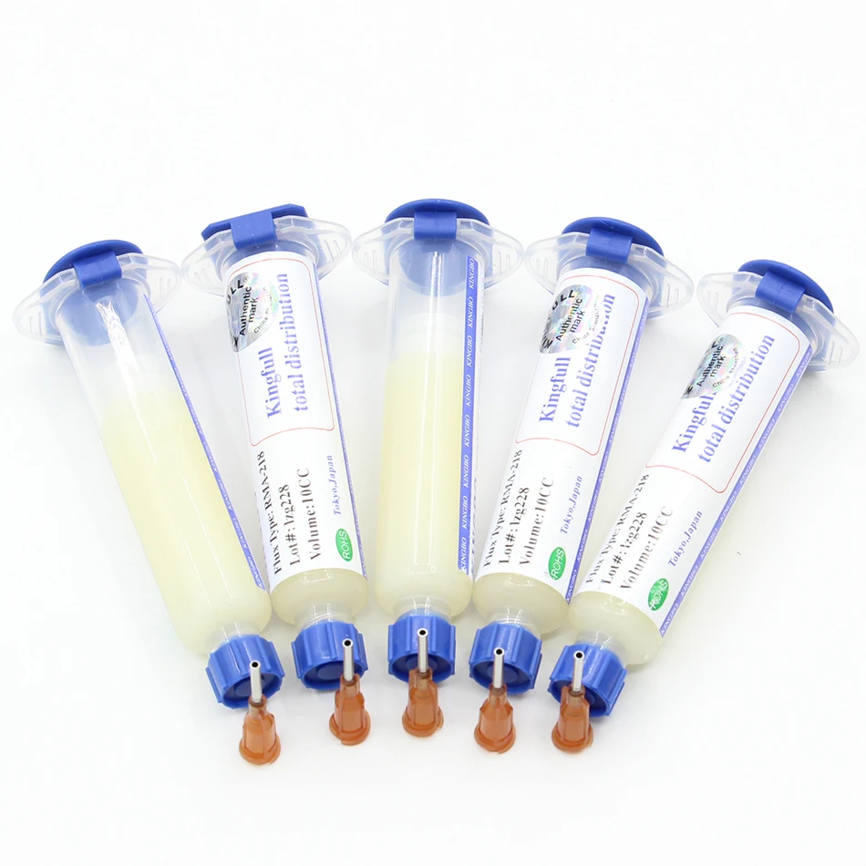 

5pcs/lot KINGBO RMA-218 10CC Solder Paste Flux For Soldering Assist Scraper